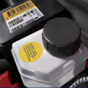 液体容器标签： 需防水、防油、防腐蚀、耐高湿和高温，确保标识在塑料壶体上长期不脱落。